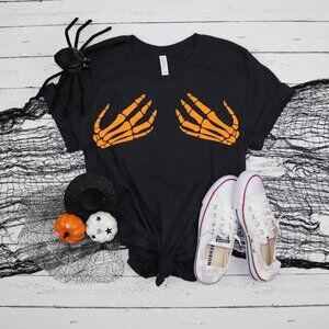 Skeleton Hand Shirts, Hand Bra Shirts, Hocus Pocus Shirts, Halloween Funny Shirt